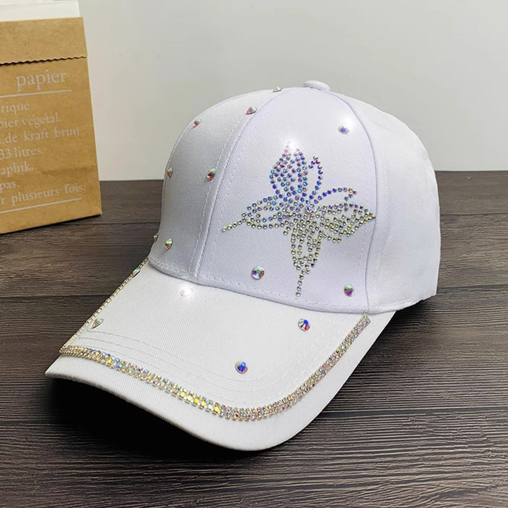 Kvinners baseballcaps med rhinestones Skanto