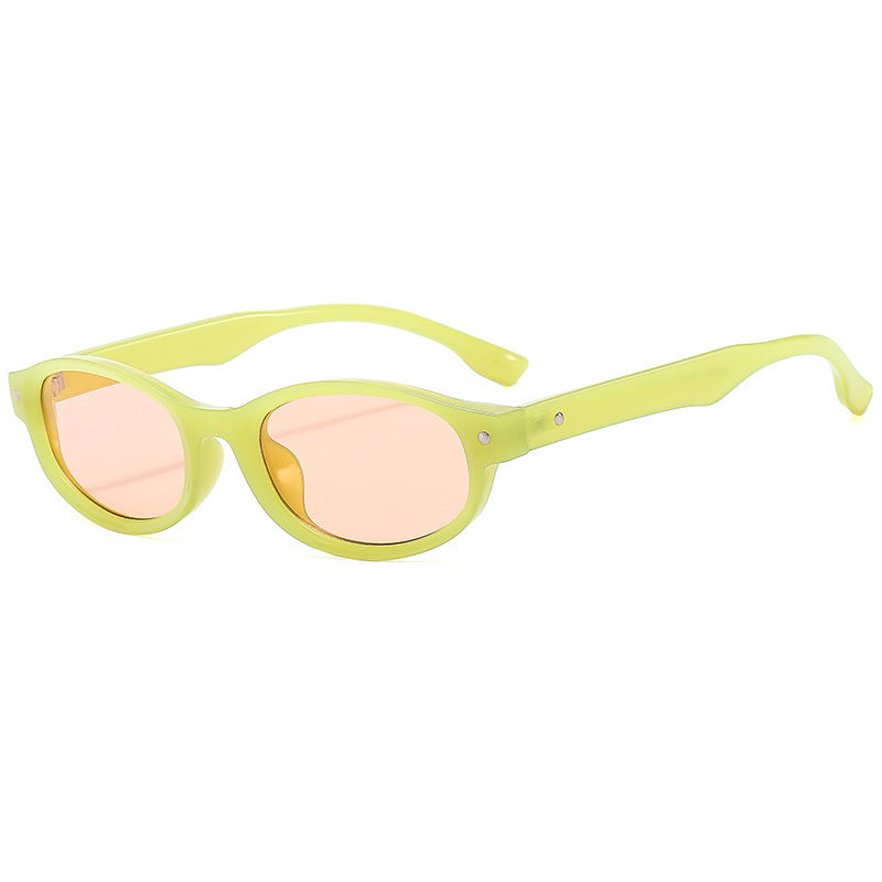 Dame motesolbrille i oval stil Skanto