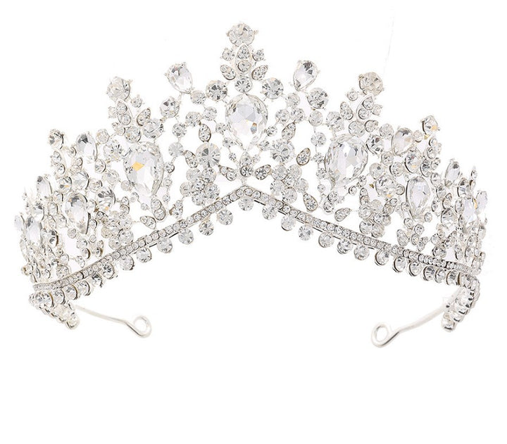 Damer Glamourøs Tiara med Strass- og Krystallpynt Skanto