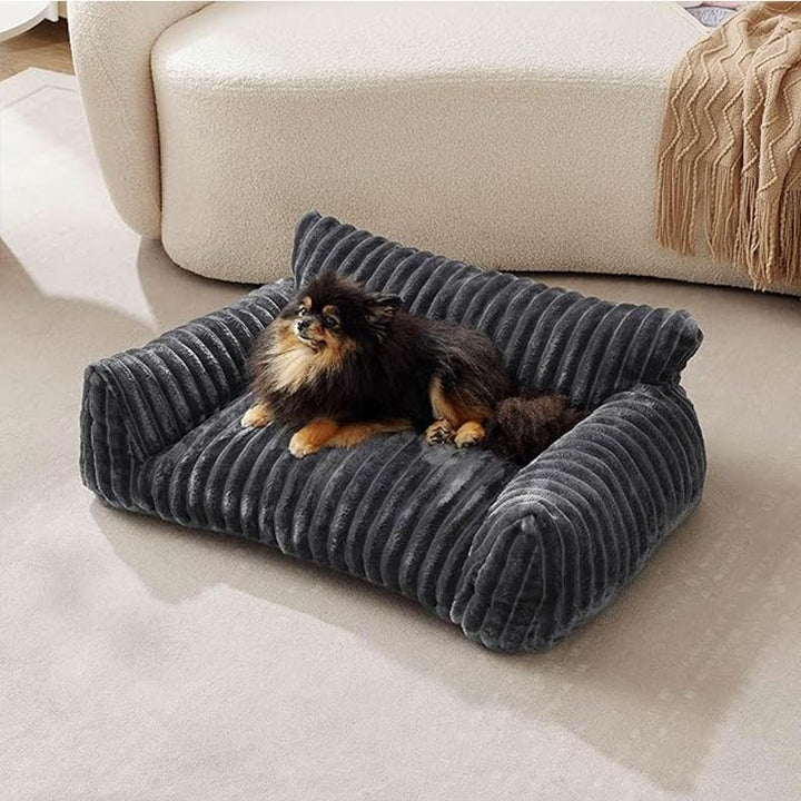 Myk Plysj Lounge Hundeseng