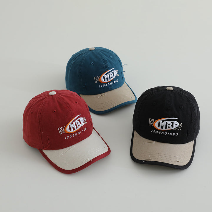 Herrebekymret Bomull Logo Baseball Caps Skanto