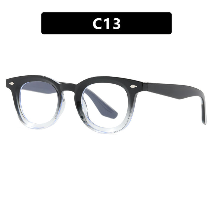 Damen modische Cat-Eye solbrille med transparent ramme Skanto