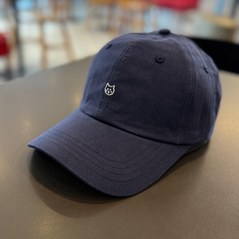 Unisex Søt Katt Brodert Baseball Caps Skanto