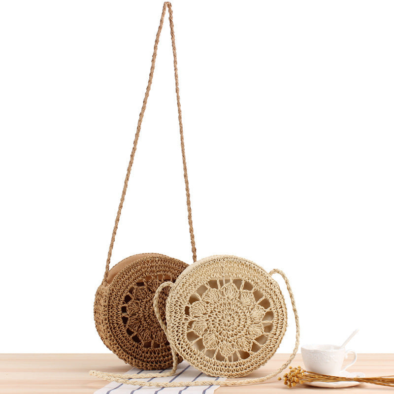 Rund Makramee Crossbody Bag Skanto