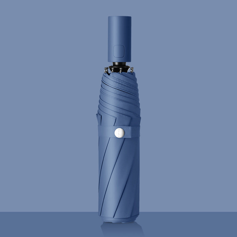 Dame Automatisk sammenleggbare paraply med ergonomisk design og vindresistent teknologi Skanto