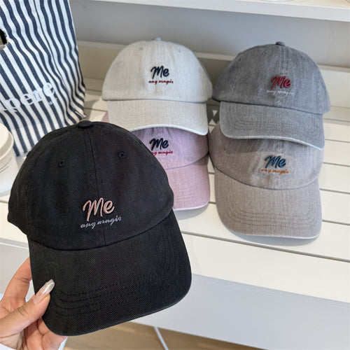 Kvinne Klassisk Justerbar Bomulls Baseball Caps Skanto