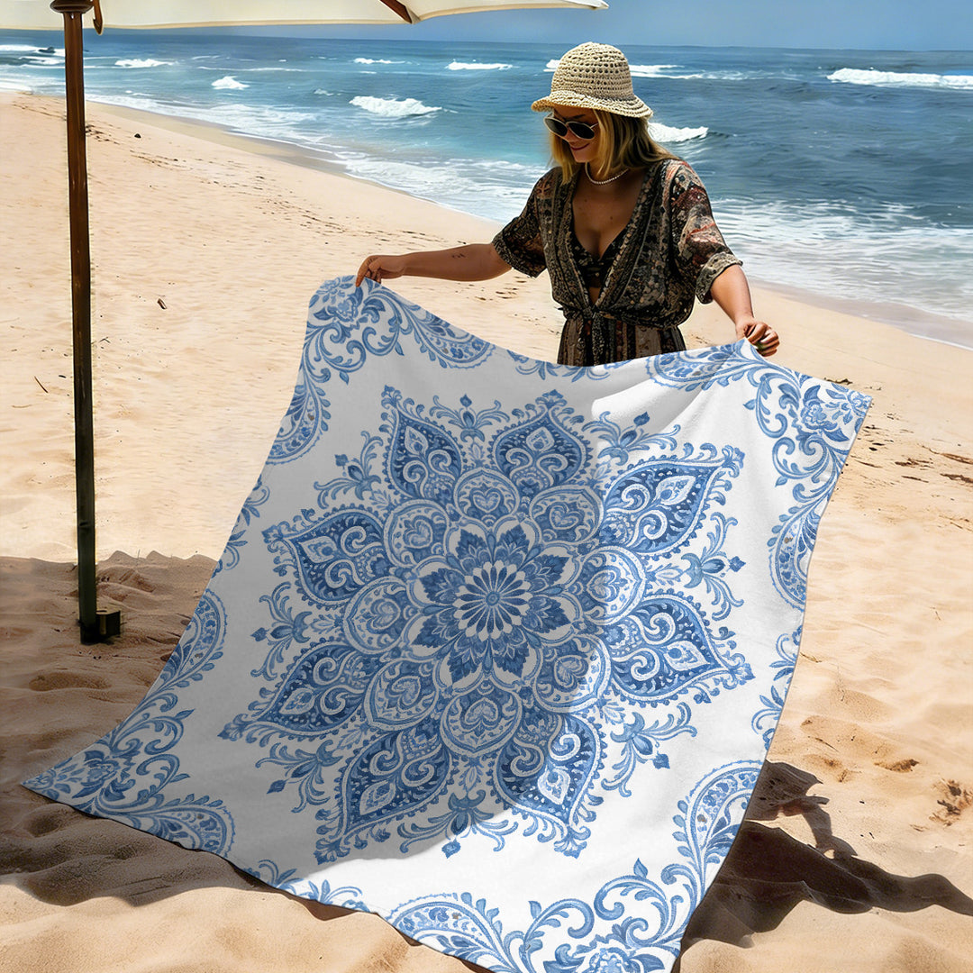 Mandala Design Strandmat Skanto