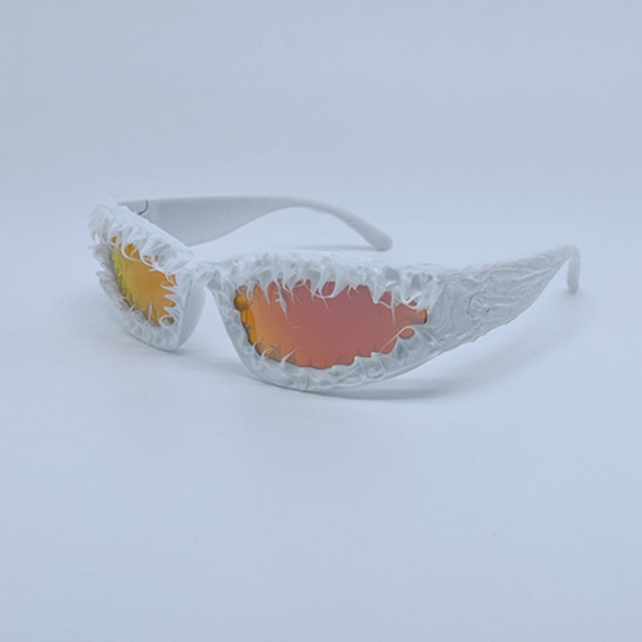 Dame Sporty Skibrille med innovativt tann-design Skanto