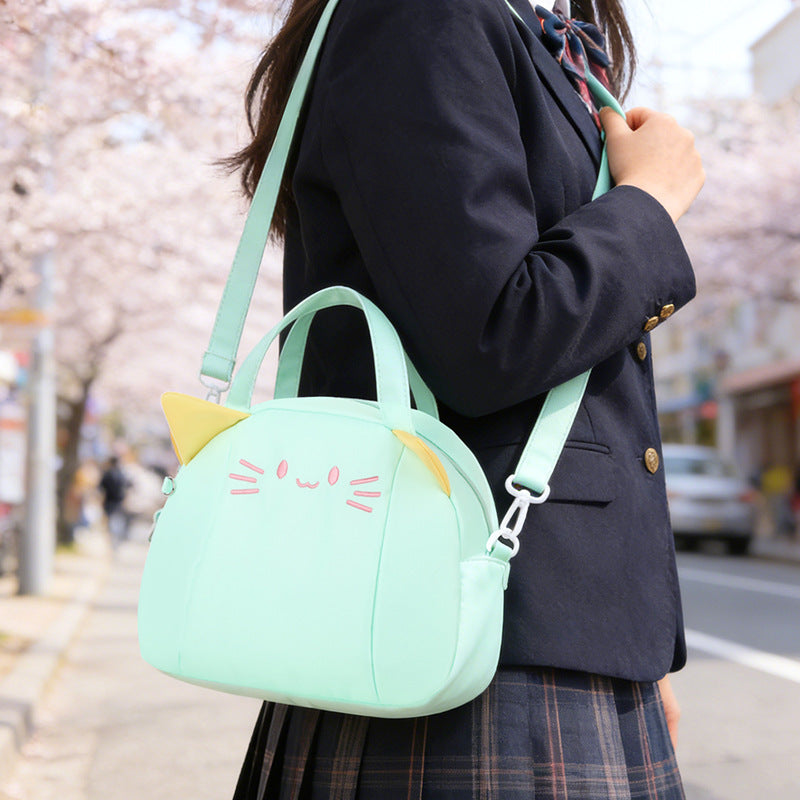 Playful cat motif crossbody bag Skanto
