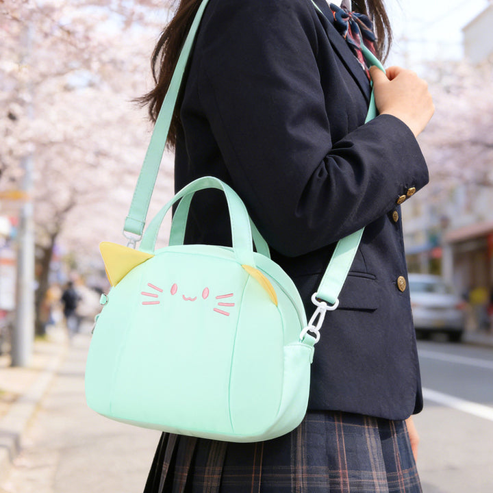 Playful cat motif crossbody bag Skanto
