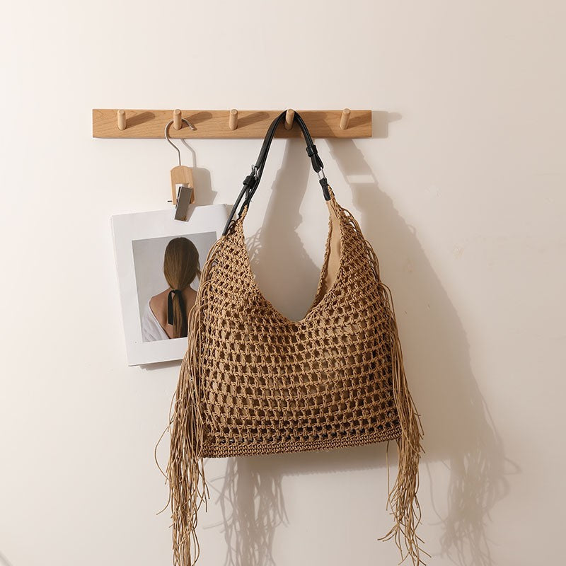 Elegant Håndlaget Skulderveske Skanto