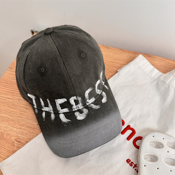 Kvinnes Vintage Denim Baseball Cap Skanto