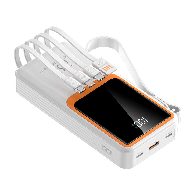 kompakt Powerbank med digitalt display Skanto