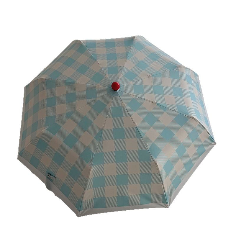 Dame sammenleggbart paraply med spesiell design Skanto
