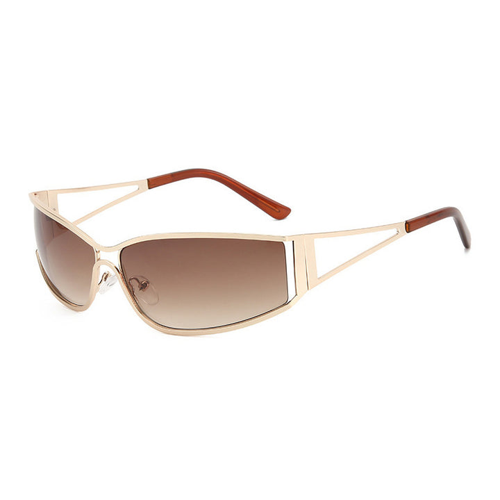 Damer Sporty Solbriller med elegant ramme Skanto