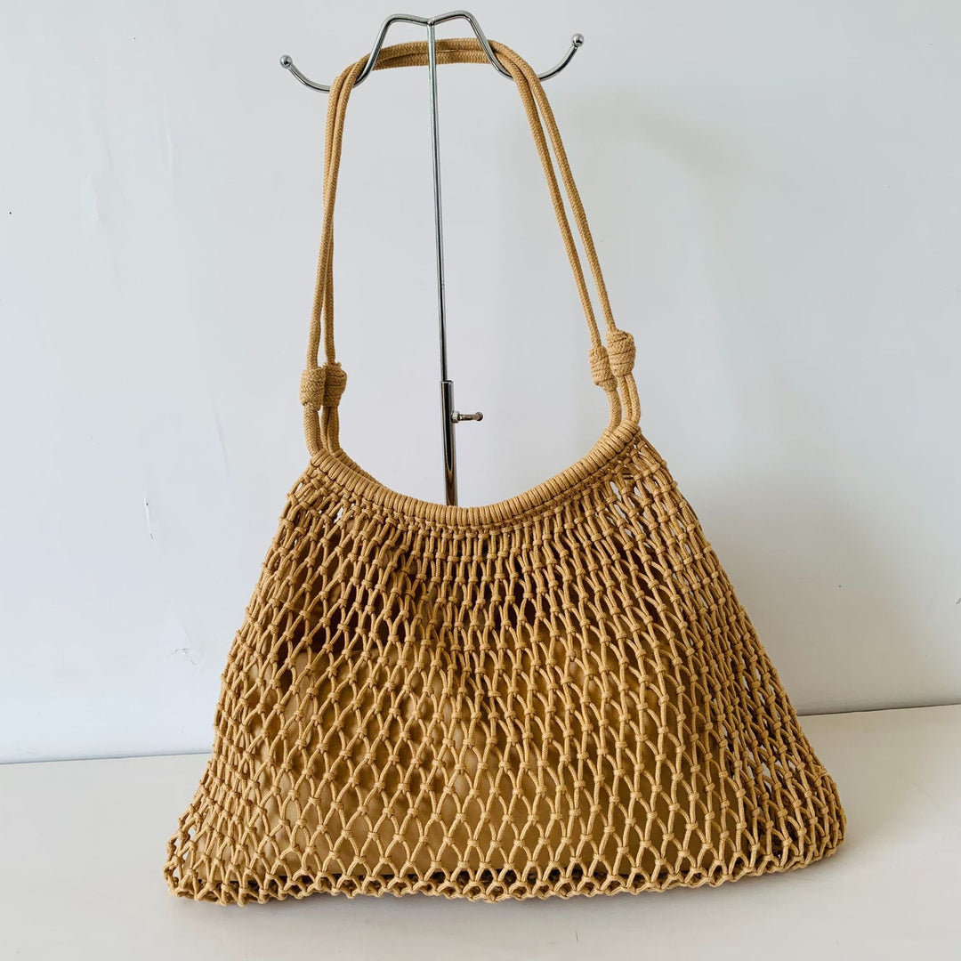 Netz-strandbag med justerbar snor Skanto