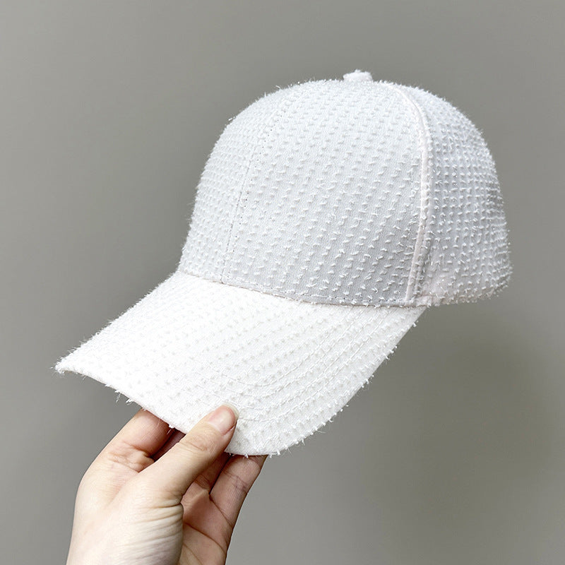 Kvinne Teksturet Tøy Baseball Caps Skanto 1784083631