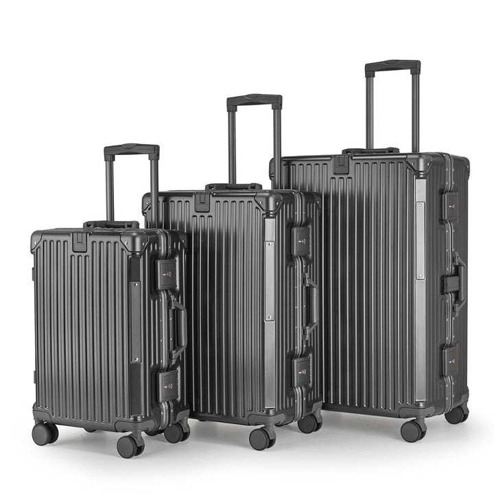 Unisex Aluminium Hard Shell Reisebagasjesett Skanto