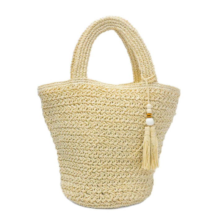 Flettet sommer tote bag Skanto