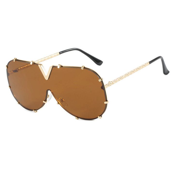 Dame oversized vernebrille i futuristisk design Skanto