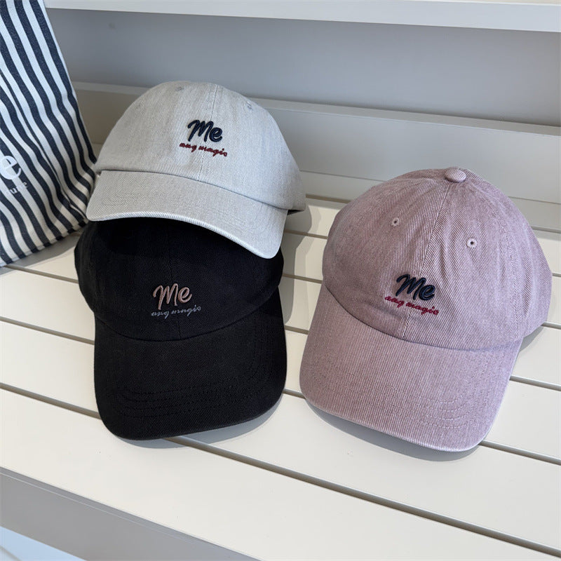 Kvinne Klassisk Justerbar Bomulls Baseball Caps Skanto