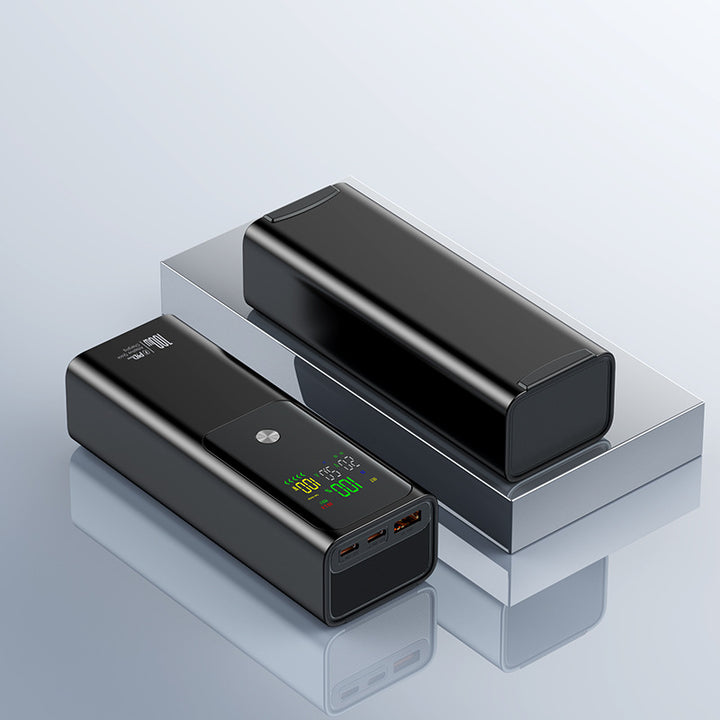 Hochytelses powerbank med LCD-display og hurtigladingsfunksjon Skanto