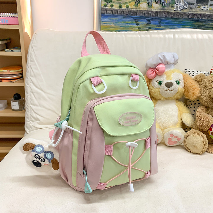 Kompakt Casual Multi-Lommer Skole Ryggsekk
