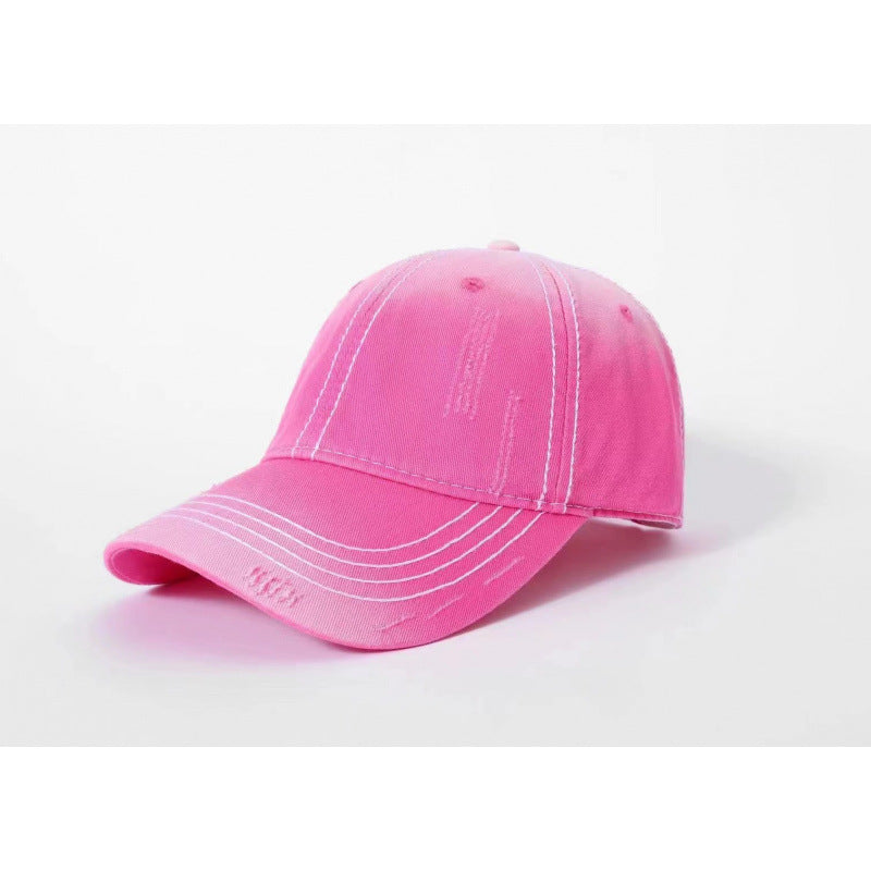 Men's Classic Distressed Cotton Baseball Cap Skanto