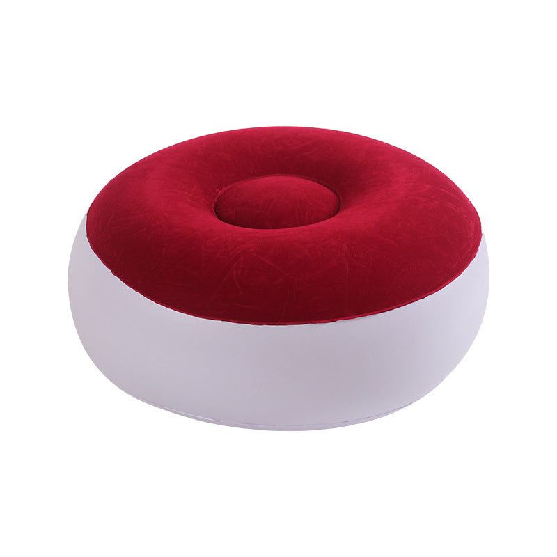 Kvinne oppblåsbar komfortsofa med ergonomisk ryggstøtte Skanto