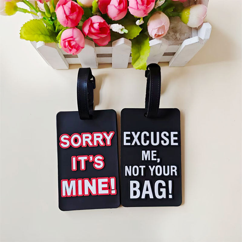 Unisex Funny Statement Luggage Tag Skanto