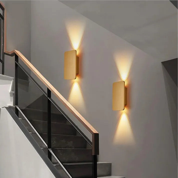 Skanto | Vegglamper Moderne Metall Rechteck Design