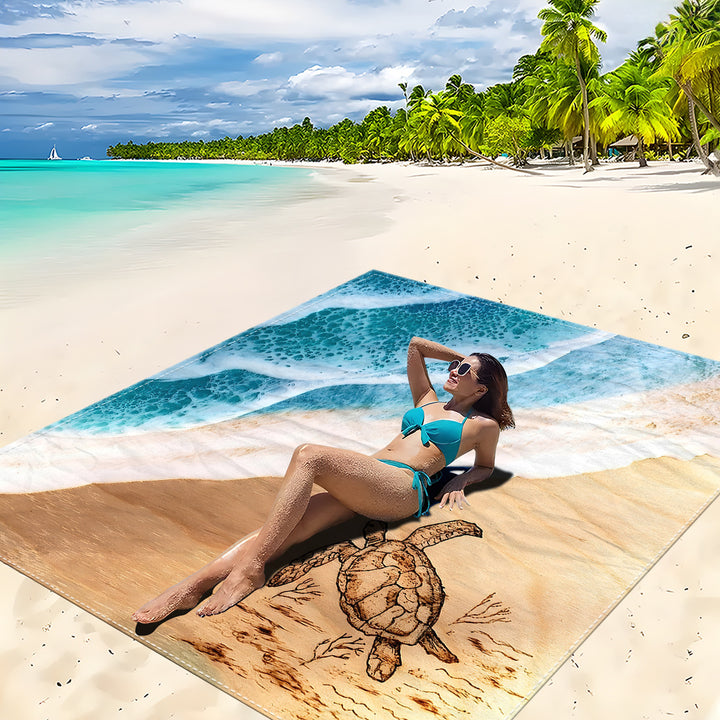 Mandala Design Strandmat Skanto