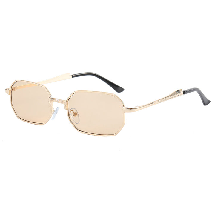 Dame fashionable bifokalbrille med edel metallramme Skanto