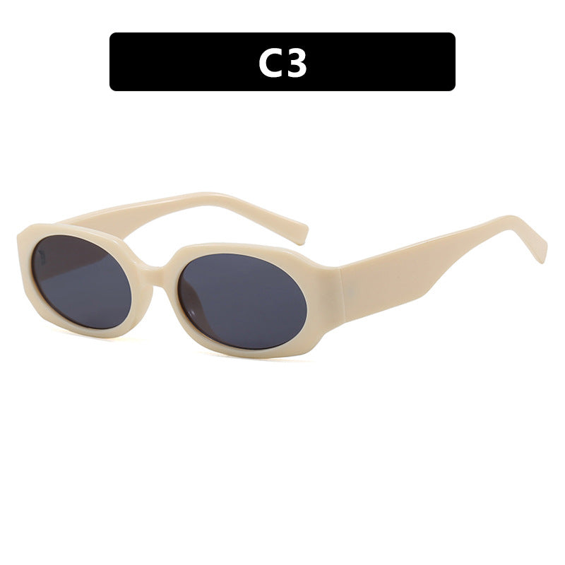 Dame ekstravagant solbrille i stilfull retro-design Skanto