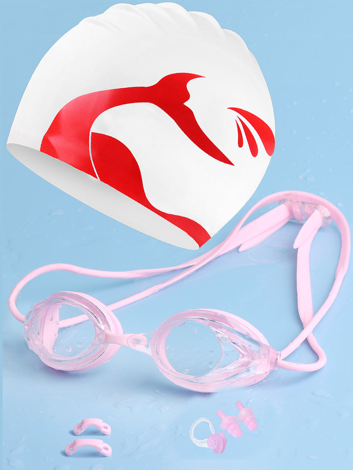 Svømmebriller med justerbart hodebånd og komfortnesepute Skanto