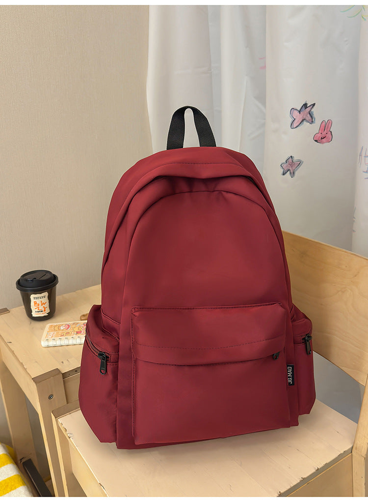Minimalist Multifunksjonell Skole Ryggsekk