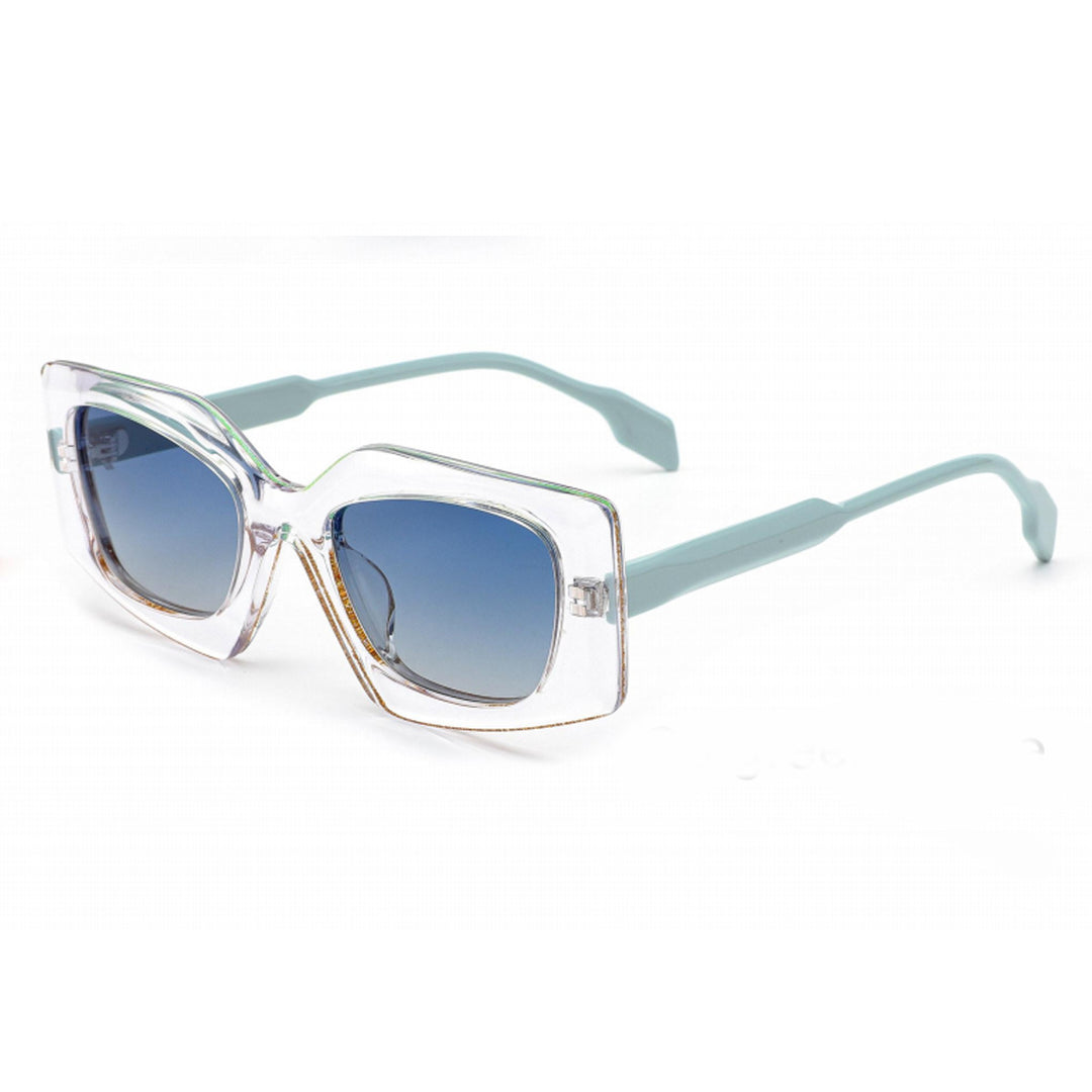 Dame modis solbrille i innovativ, variert design Skanto