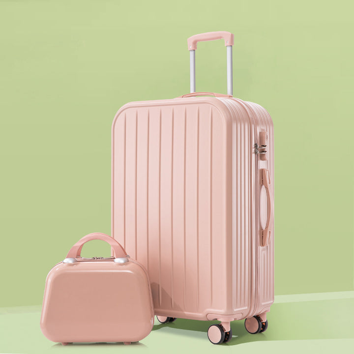 Unisex Premium Lettvekts Hard-Shell Spinner Koffert Skanto