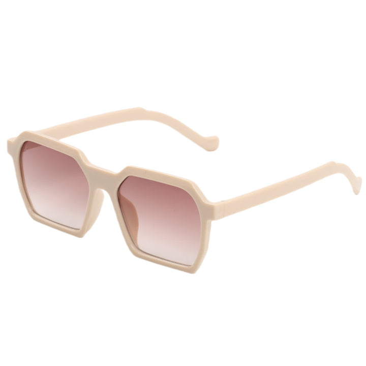 Damer Moderne hexagonal solbrille med myk fargegradient Skanto