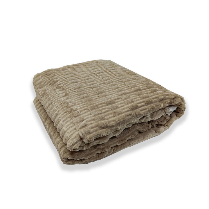 Dame luksuriøs mikrofiber koseteppe Skanto