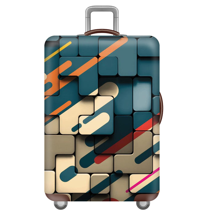 Unisex nan robuster Hartschalen-Trolley med polykarbonat-ytter skall og bilmerke-motif Skanto