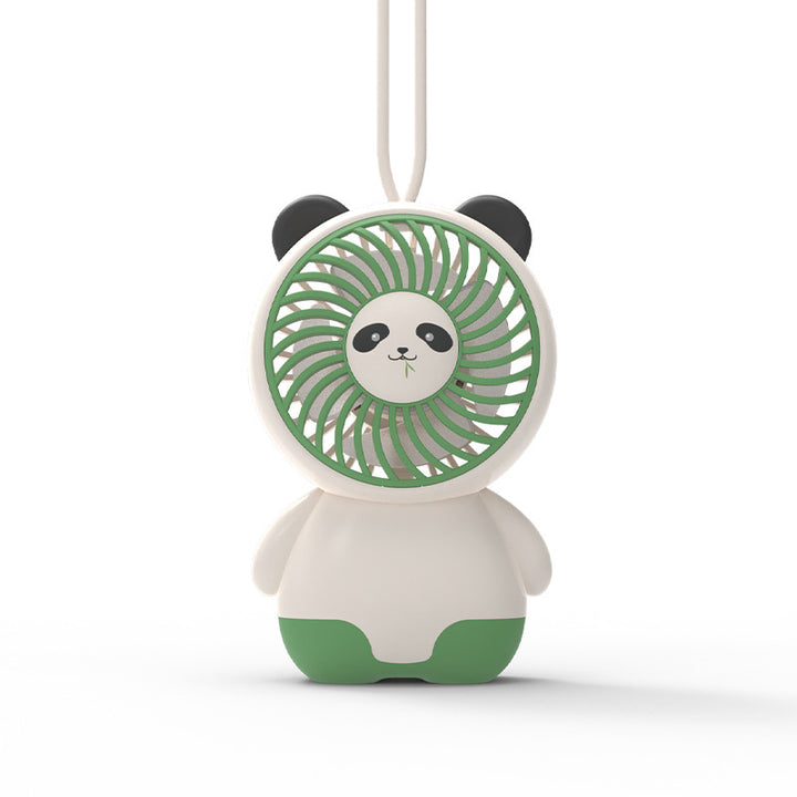 Dame Bærbar Håndvifte i søtt Panda-design Skanto