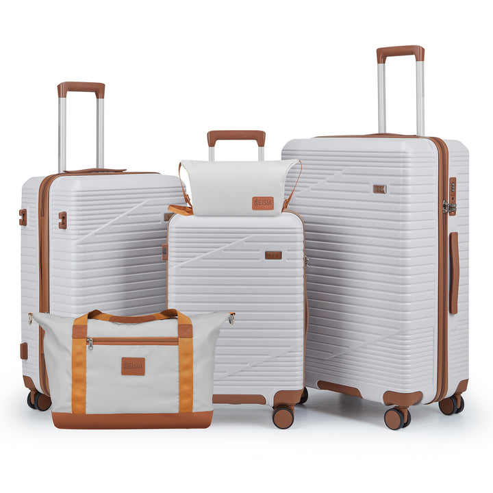 Unisex Multi-Funksjonell Hard Shell Spinner Koffert Skanto
