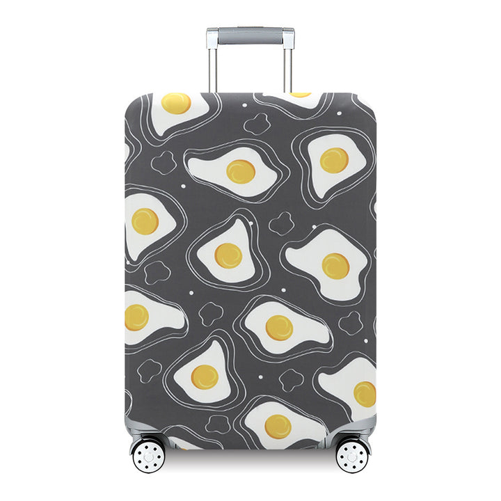 Unisex nan Barnekoffertrekk for hardkoffert med morsomt romdesign laget av elastisk polyester-spandex Skanto