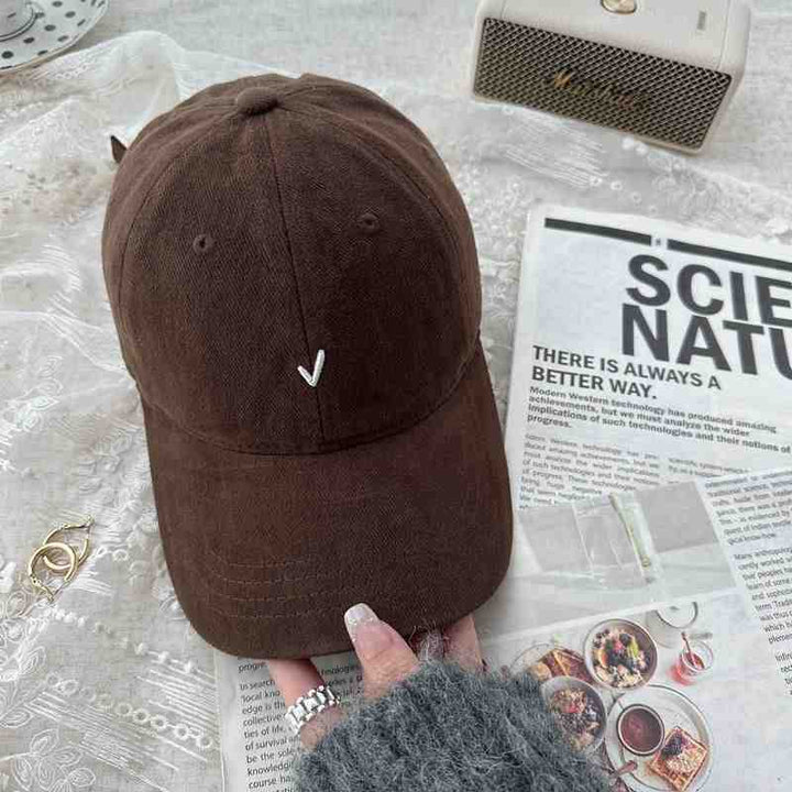 Kvinne Casual Denim Baseball Caps Skanto