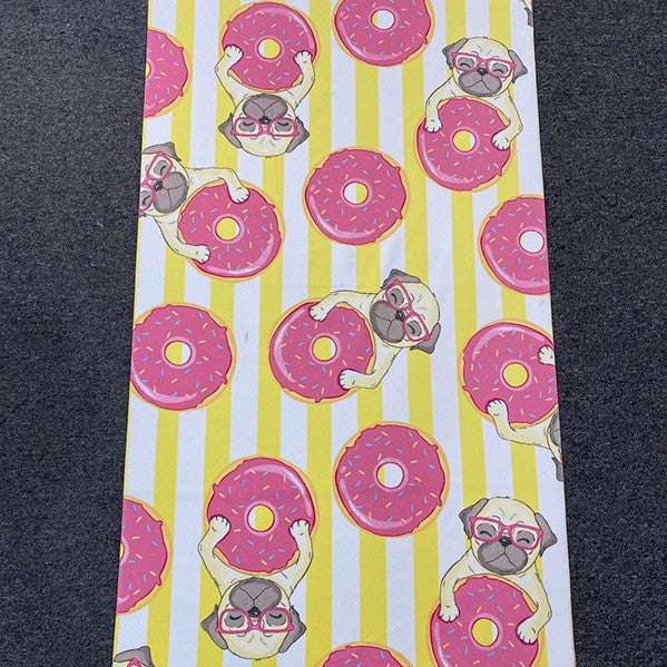 Strandhåndkle med tropisk flamingo-design Skanto