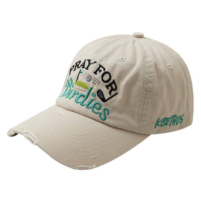 Kvinnebrodert slitt baseballcaps Skanto