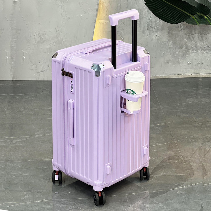 Unisex Multi-Funksjonell Hard Shell Bagasje med Drikkeholder Skanto