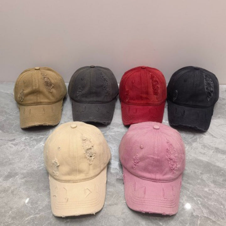Kvinne's Slitt Vintage Baseball Caps Skanto
