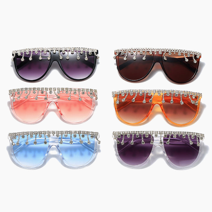 Dame Dekorativ Glamour-solbrille Skanto